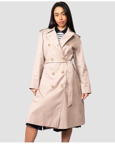 græsplæne Forøge Stædig Tommy Hilfiger Raincoats and trench coats for Women | Online Sale up to 55%  off | Lyst