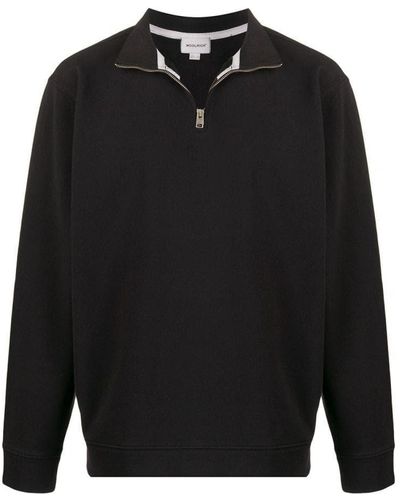 Woolrich American Half Zip Sweatshirt - Black
