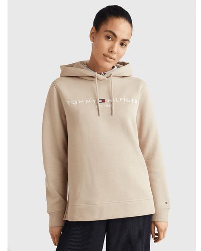 Tommy Hilfiger Th Essential Heavyweight Hoodie - Natural