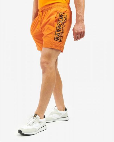 Orange Barbour Clothing for Men | Lyst