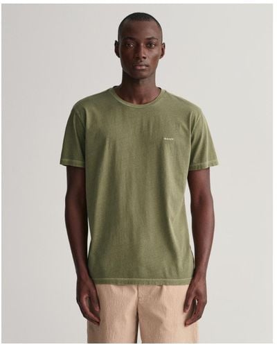 GANT Sunfaded Short Sleeve - Green