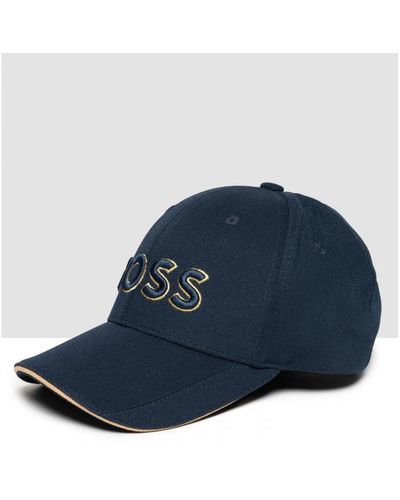 BOSS Boss Athleisure Bold Logo Baseball Cap - Blue