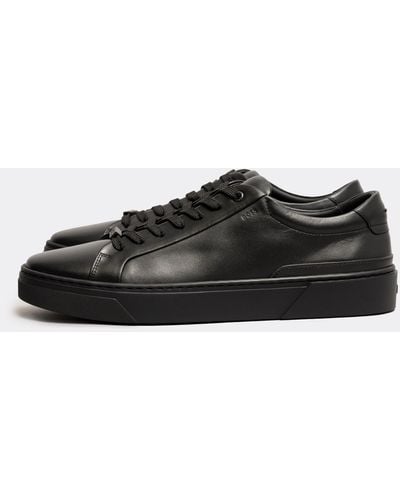 BOSS Gary Tennis Style Sneakers - Black