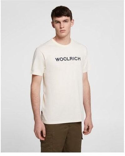 Woolrich Logo Tee - White