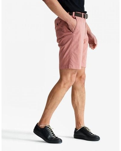 Oliver Sweeney Frades Italian Cotton Chino Shorts - Pink