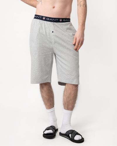 GANT Shield Pajama Shorts - Gray