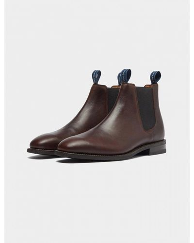 Oliver Sweeney Lochside Calf Leather Chelsea Boots - Brown
