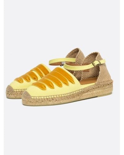 Penelope Chilvers Low Mary Jane Dali Espadrille - Natural