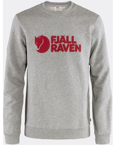 Fjallraven Logo Sweatshirt - Grey