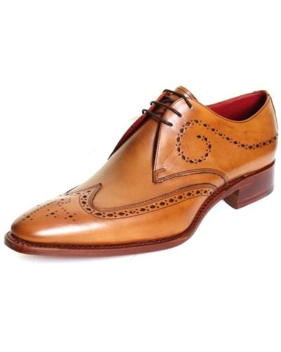 Jeffery West Brilleaux Classic Wing Gibson Mens Shoe - Brown