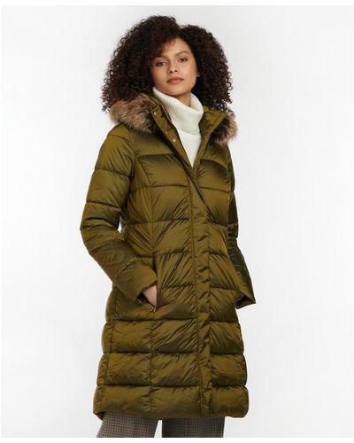 barbour crinan quilted jacket black