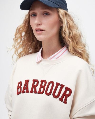Barbour Silverdale Sweatshirt - White