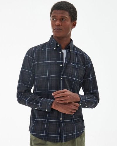 Barbour Wetherham Tailored Shirt - Blue