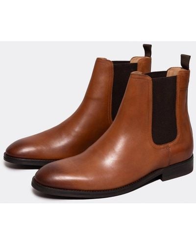 Ted Baker Maisonn Leather Chelsea Boot - Brown