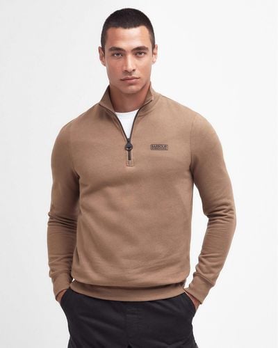 Barbour Essential Half-zip Sweatshirt - Multicolor