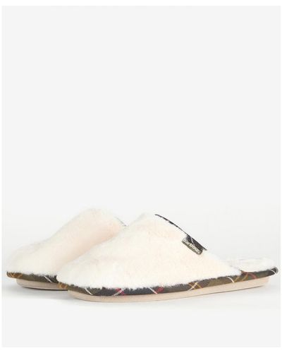Barbour Agatha Mule Slippers - Natural