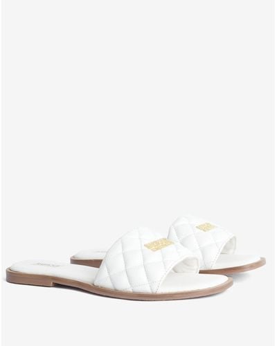 Barbour Kinghorn Sandals - White