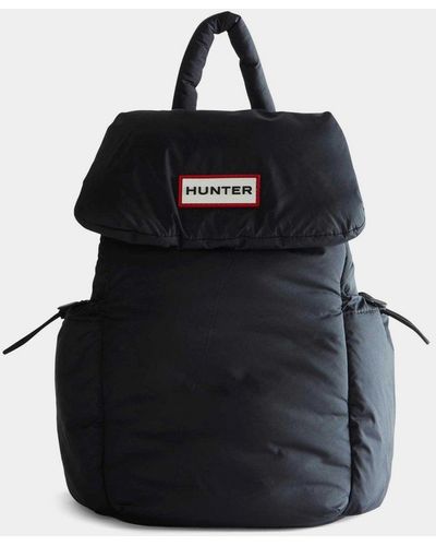 HUNTER Intrepid Puffer Mini Backpack - Black