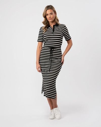 Tommy Hilfiger Breton Midi Polo Dress - Multicolour