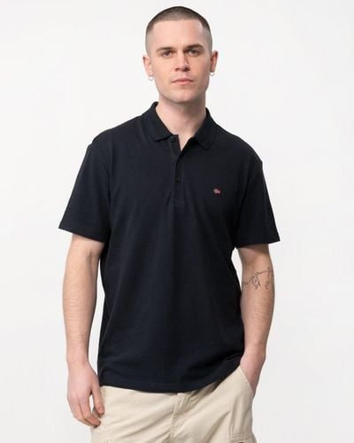 Napapijri Ealis Sum Short Sleeve Polo Shirt - Black