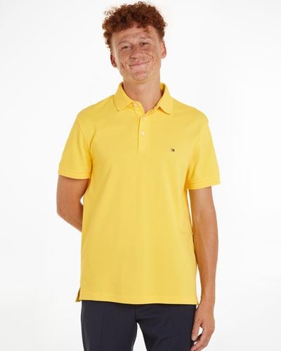 Tommy Hilfiger Core 1985 Slim Polo Shirt - Yellow