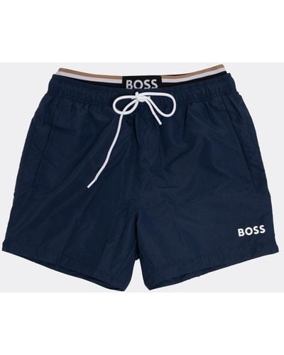 BOSS by HUGO BOSS Amur Swim Shorts - Blue