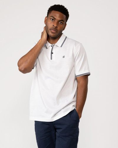 Ted Baker Zeiter Short Sleeve Slim Polo - Black