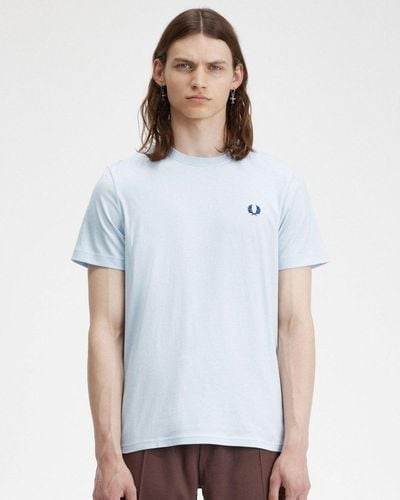 Fred Perry Crew Neck - White