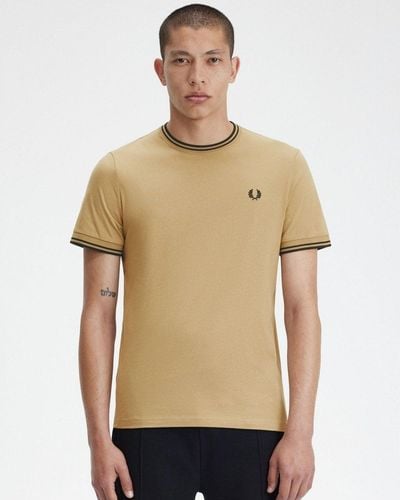 Fred Perry Twin Tipped - Natural