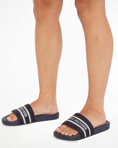 Tommy Hilfiger Flat sandals for Women | Online Sale up to 47% off | Lyst