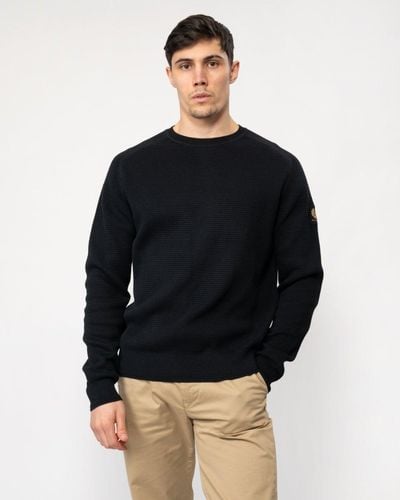Belstaff Cole Crewneck Sweater - Black