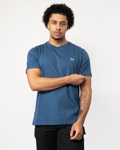 Fred Perry Crew Neck - Blue