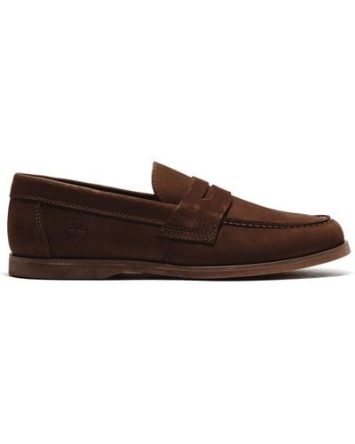 Timberland Classic Slip-on Boat Shoes - Brown