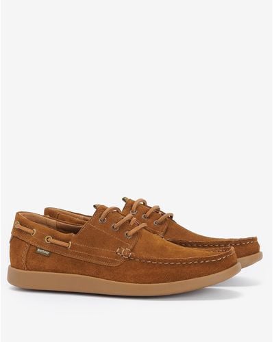 Barbour Armada Boat Shoes - Brown