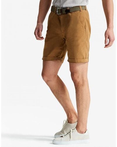 Oliver Sweeney Frades Italian Cotton Chino Shorts - Natural