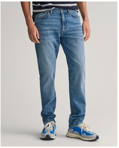 GANT Slim Fit Jeans - Blue