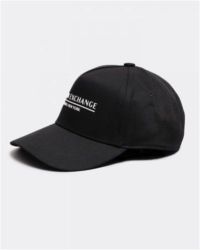 Armani Exchange A|x Logo Baseball Cap - Black
