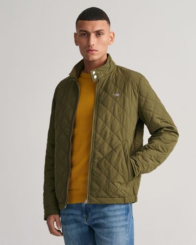 GANT Quilted Windcheater Jacket - Green