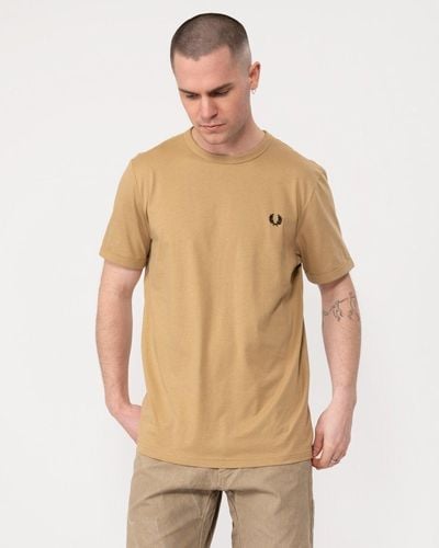 Fred Perry Ringer - Natural