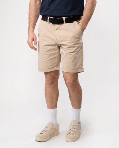 GANT Regular Sunfaded Shorts - Natural