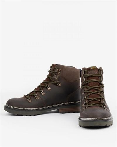 Barbour Belgrave Hiking Boots - Brown