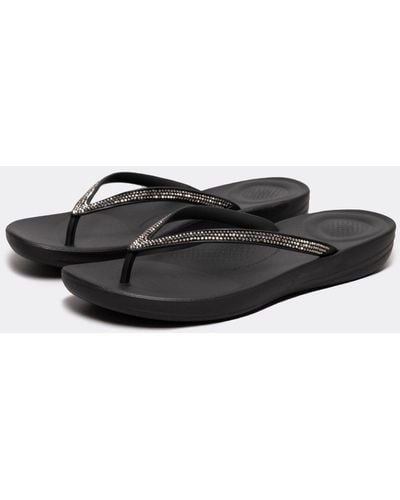 Fitflop Iqushion Sparkle - Black