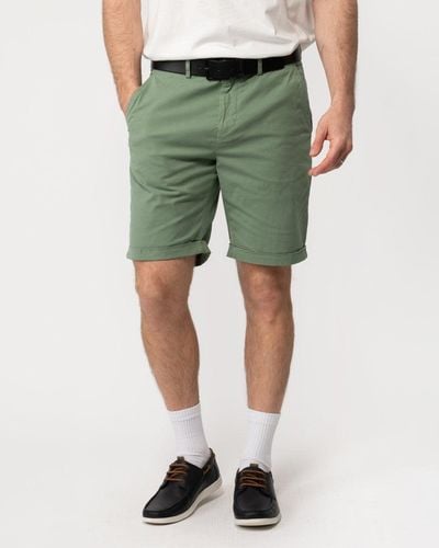 GANT Regular Sunfaded Shorts - Green
