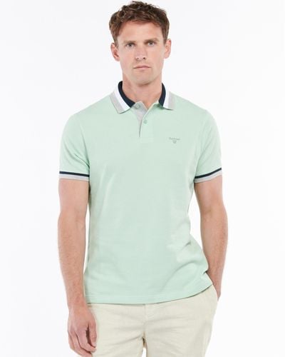 Barbour Finkle Tailored Polo - Green