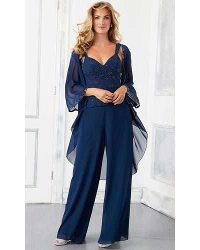 Blue MGNY By Mori Lee Clothing for Women | Lyst