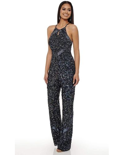 Black Rachel Allan Jumpsuits and rompers for Women | Lyst