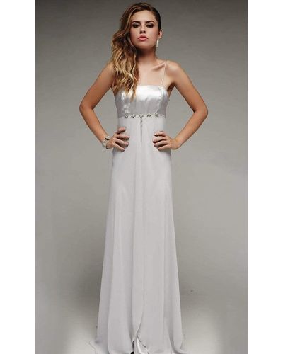 Off Shoulder Spaghetti Strap  Long Gown Size Med  Style 00072 main image 0