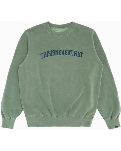 thisisneverthat Script Baseball Jersey Green / L