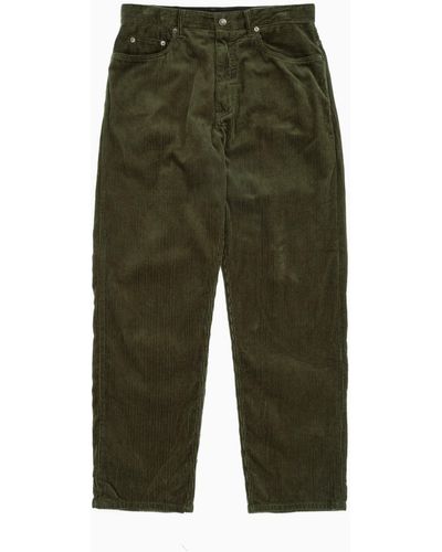 Engineered Garments Rf 8w Corduroy Trousers Olive - Green