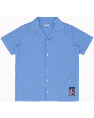 Reception Bowling Shirt Granada Blue